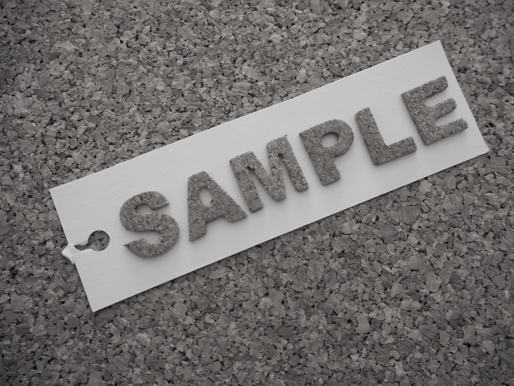 サンプル商品の作成